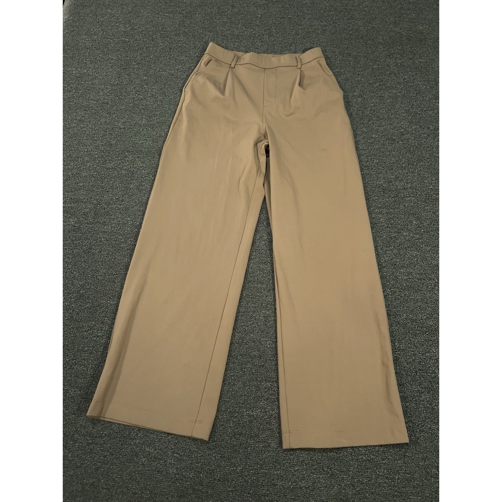 HALARA Wide Leg Pants in Beige